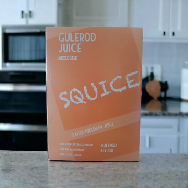 SQUICE - Økologisk Gulerod juice - Koldpresset - SQUICE