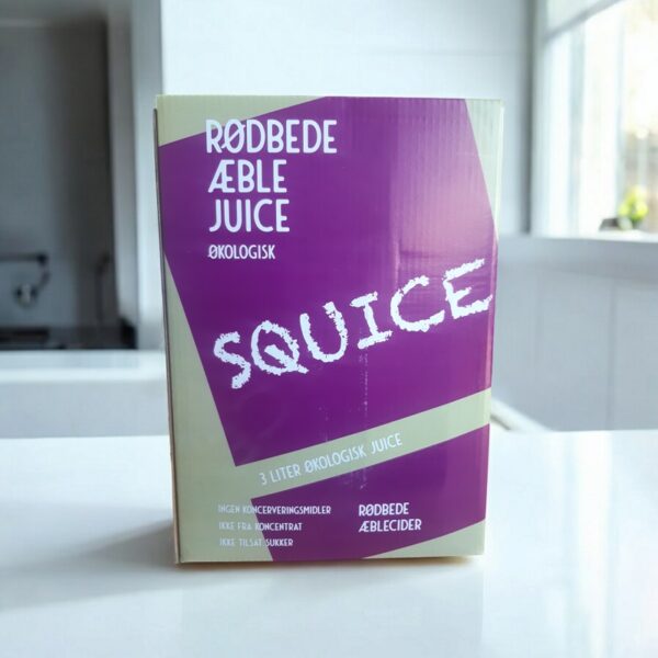 SQUICE - Økologisk Rødbede Æble juice - Koldpresset - SQUICE