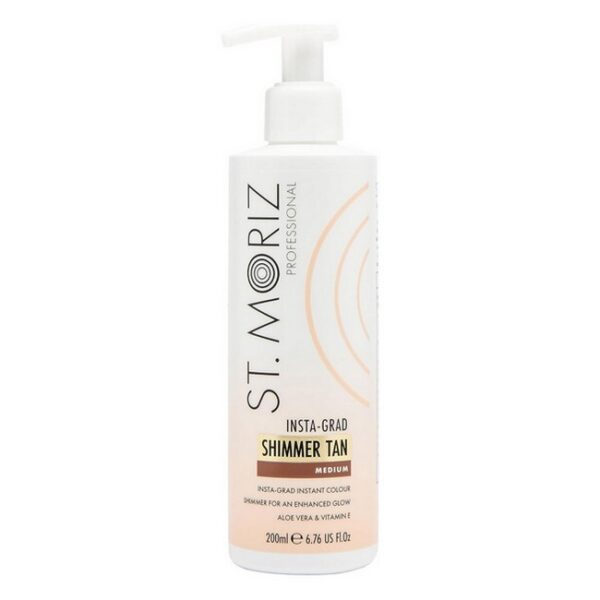 St. Moriz - Professional Insta Grad Shimmer Tan Lotion Medium - 200 ml - st. moriz