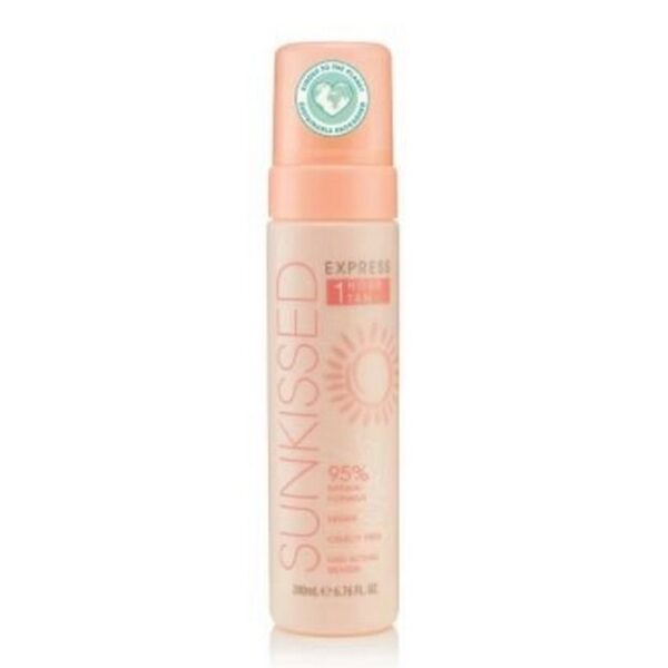 Sunkissed - Self Tan Express 1 Hour Tan Mousse - 200 ml - sunkissed