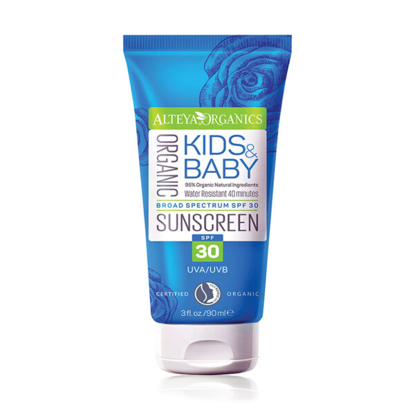 Alteya Organics - Organic Kids and Baby Sunscreen SPF 30 - Alteya Organics