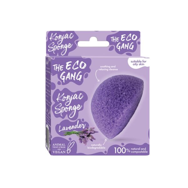 THE ECO GANG - Konjac Sponge - Lavender - THE ECO GANG