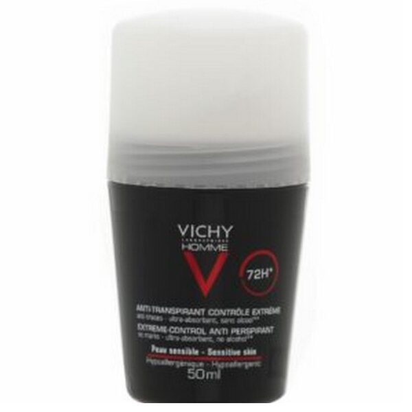 Vichy - Homme Antiperspirant Deo Roll On 72H - 50 ml - vichy