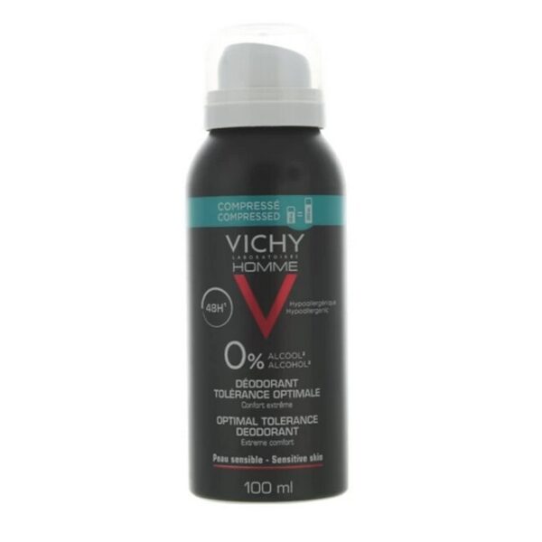 Vichy - Homme Optimal Tolerance Deodorant 48H - 100 ml - vichy