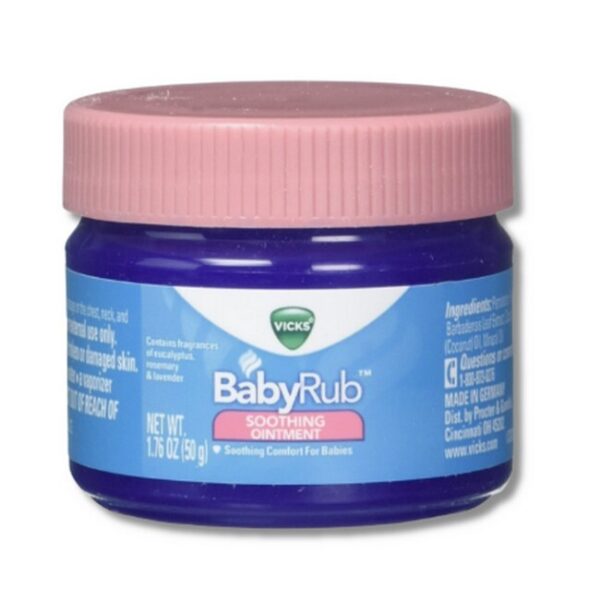 Vicks - BabyRub Salve 50 gr. - vicks