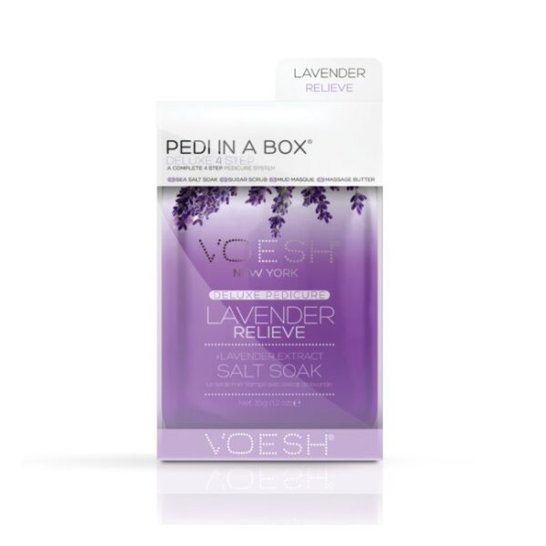 Voesh - Pedi In A Box - Lavender Relieve - voesh