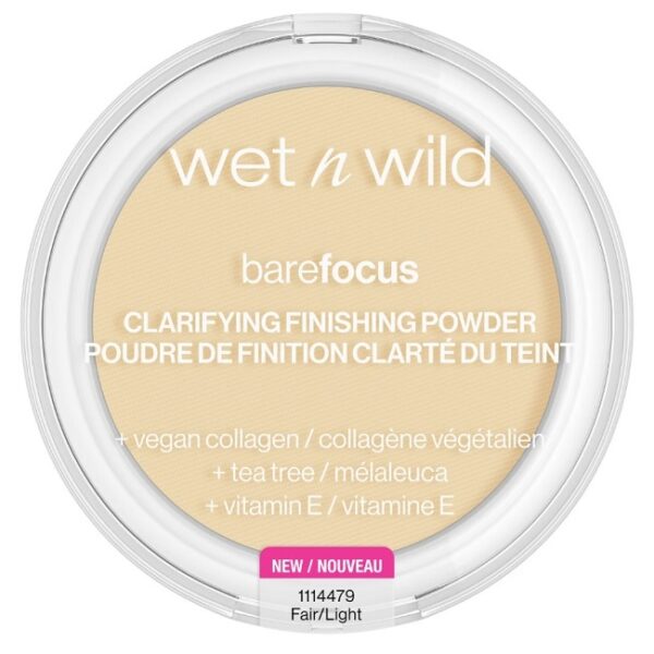 Wet n Wild - Bare Focus Clarifying Finishing Powder Fair Light - 7,8 g - wet n wild