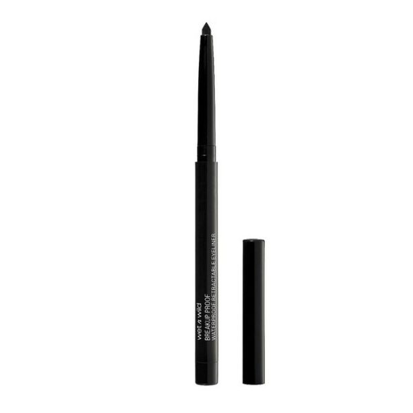 Wet n Wild - Megalast Breakup Proof Retractable Eyeliner Blackest Black - wet n wild