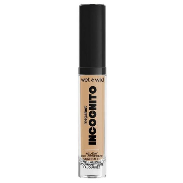 Wet n Wild - Megalast Incognito All Day Full Coverage Concealer Medium Honey - 5,5 ml - wet n wild