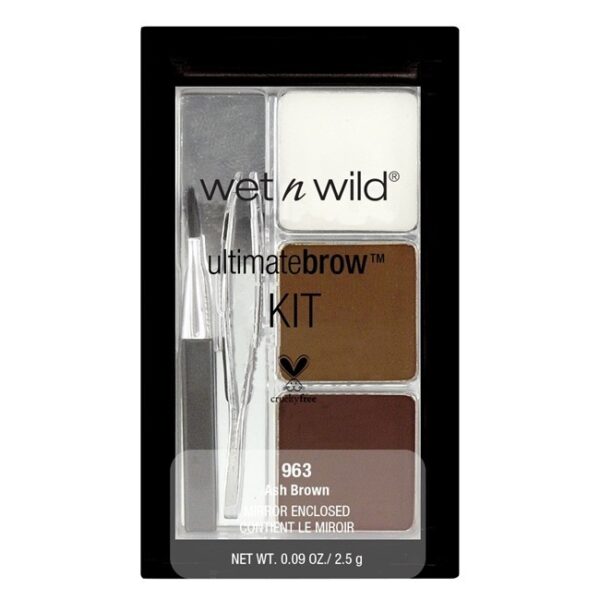 Wet n Wild - Ultimate Brow Kit Ash Brown - wet n wild