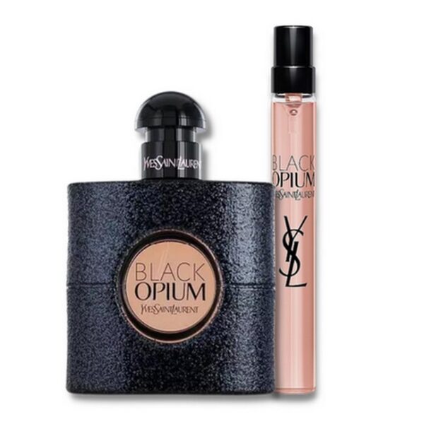 Yves Saint Laurent - Black Opium Gaveæske - 30 ml Edp & 10 ml Travel Spray - yves saint laurent