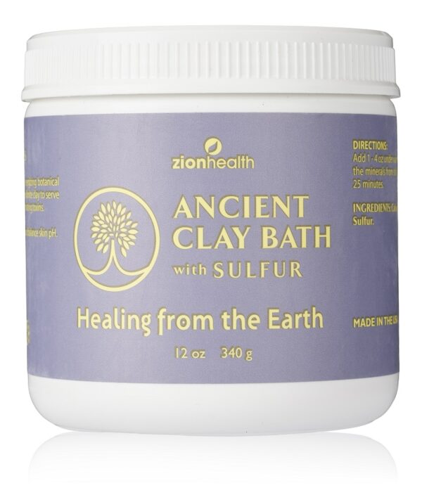 Zionhealth - Ancient clay & Sulfur Bath Powder - Zionhealth