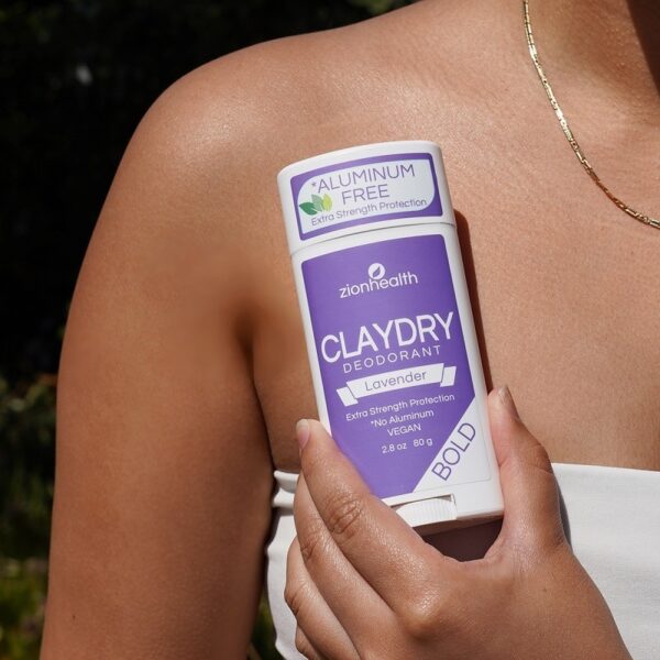 zionhealth - Bio Claydry deodorant - Lavender - Zionhealth