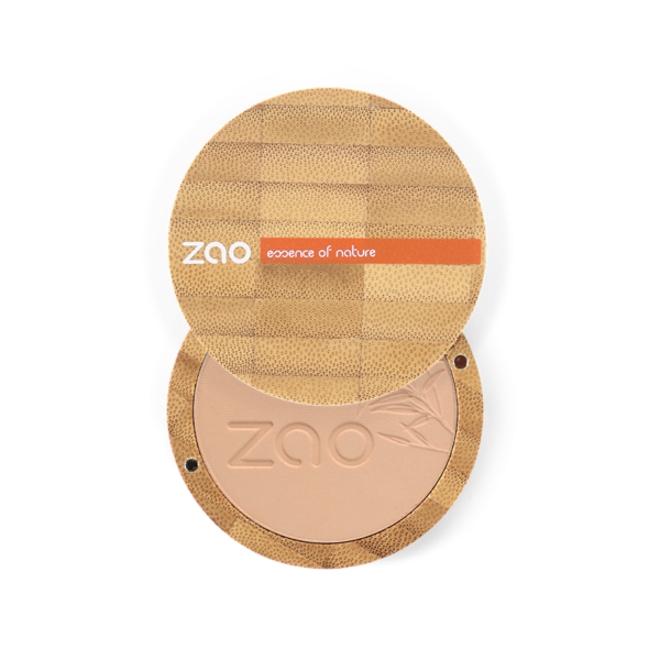 ZAO, Økologisk Compact Powder 303 Brown Beige, 9 g