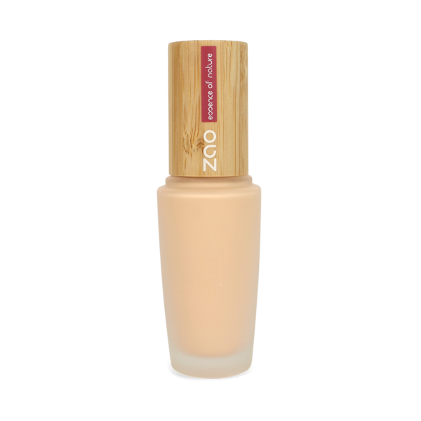 ZAO, Økologisk Silk Foundation, 816 Apricot Medium, Flydende, 30ml