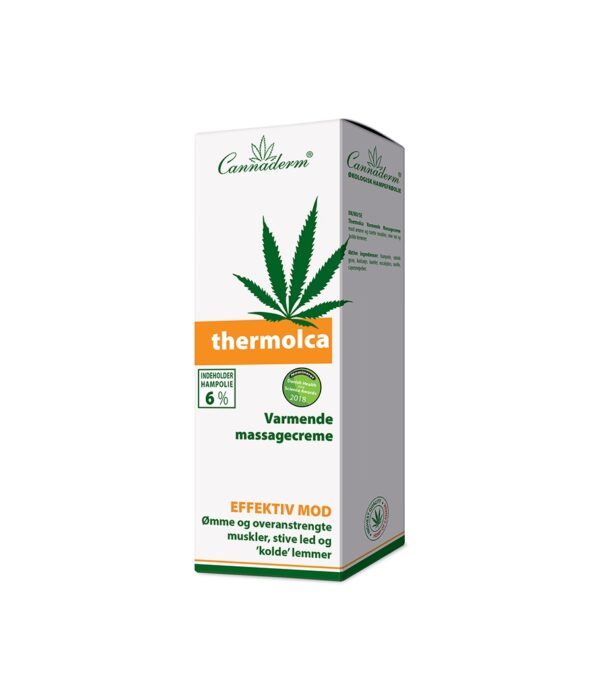 Cannaderm, Thermolca Varmende Massagecreme, 200 ml