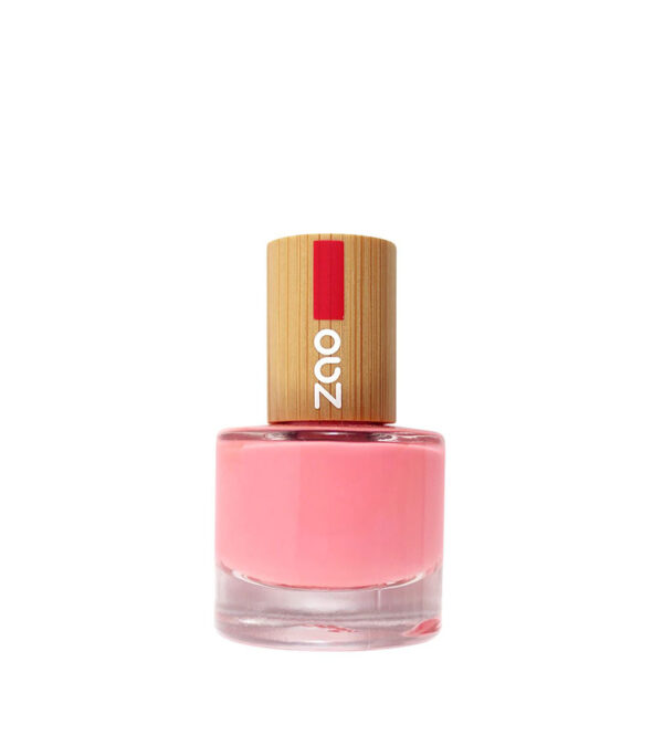 ZAO, Naturlig Neglelak 654 Hot Pink 8 ml