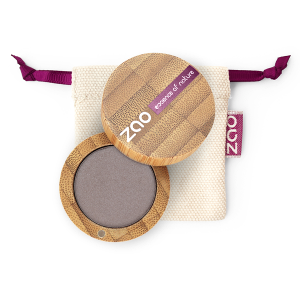 ZAO, Økologisk Pearly Eyeshadow 107 Brown grey, 3 g