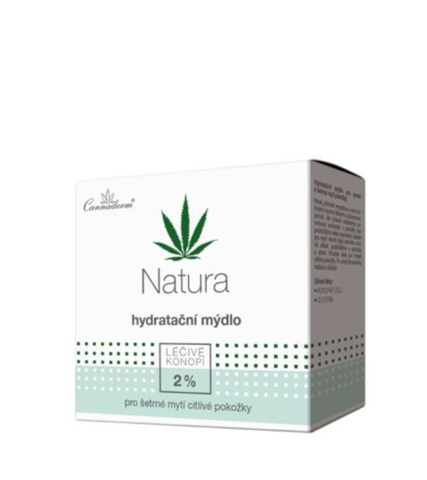 Cannaderm, Natura Moisturizing Sæbe, 100 g