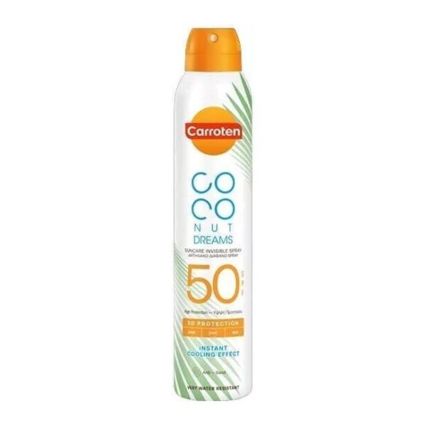 Carroten - Coconut Dreams Sunscreen Spray SPF 50 - 200 ml - carroten