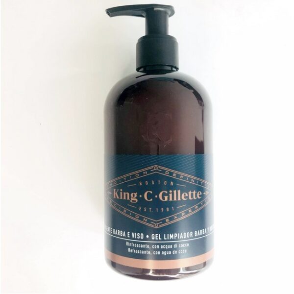 Gillette - King C. Skæg & Ansigtsvask - 350 ml - gillette