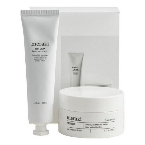 Meraki - Foot Spa Sæt - Fodsalt & Scrub - meraki