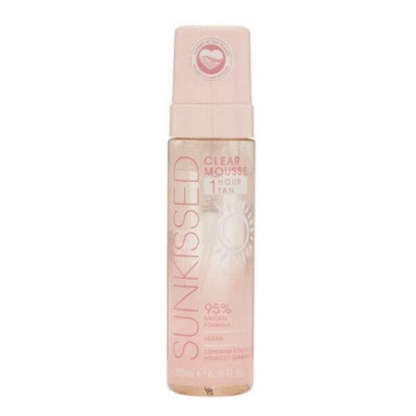 Sunkissed - 1 Hour Tan Clear Mousse - 200 ml - sunkissed