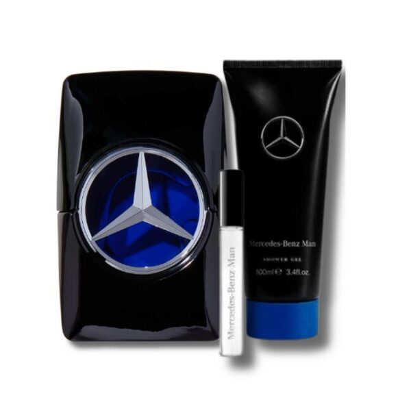 Mercedes Benz - Man Eau de Toilette Sæt - 100 ml + 10 ml + Shower Gel - mercedes benz