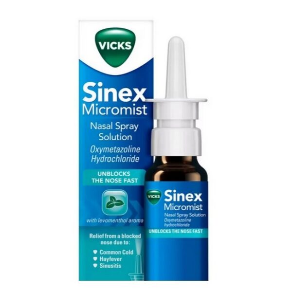 Vicks - Sinex Micromist Nasal Spray - 15 ml - vicks